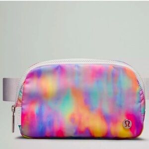 Lululemon Prism Print Multi Everywhere Belt Bag Rainbow 🌈🌈🌈 Gently Loved